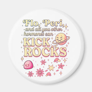 Flo & Peri Können Steine Treten – Hormon Humor Magnet