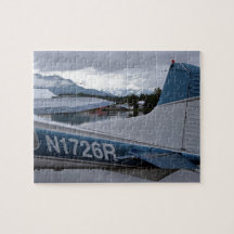 Float Flugzeug 8, Lake Hood, Alaska, USA