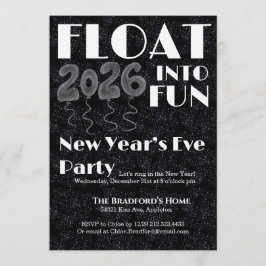 Float into Fun New Year’s Eve Invitation Einladung
