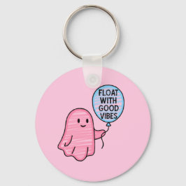 Float mit guten Vibes niedliches Bootdesign Schlüsselanhänger