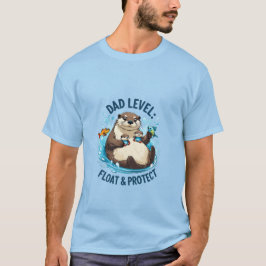 Float & Protect - Otter Vater Funny T - Shirt