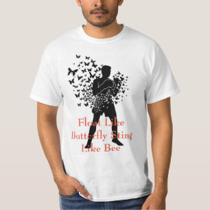 Float wie Schmetterling, wie Biene T-Shirt