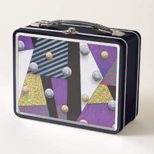 Floater - Abstrakte surrealistische Kunst der Vapo Metall Brotdose