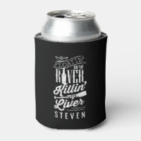 Floatin auf dem Fluss Killin My Lever Funny Beer