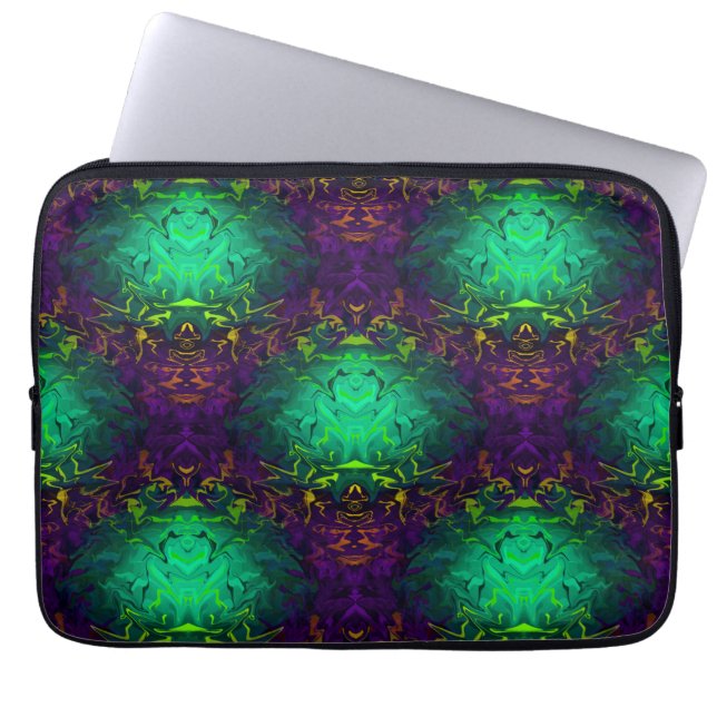 Floatin' und Trippin'.. Laptopschutzhülle (Vorderseite)