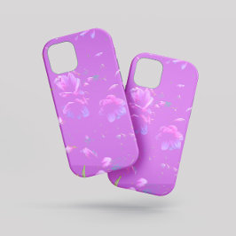 Floating Azaleas Mauve Lila Case-Mate iPhone Hülle