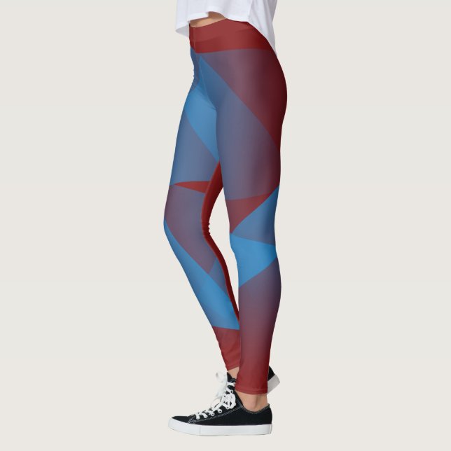 Floating Blue Fragments Leggings (Links)