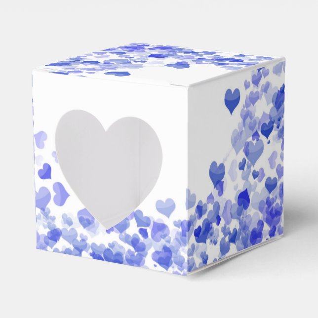 Floating blue heart Box Geschenkschachtel (Vorderseite)
