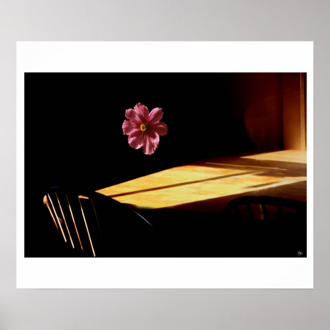 Floating Blume Mindscape Poster (Vorne)