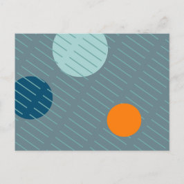 Floating Circles 1 Postkarte