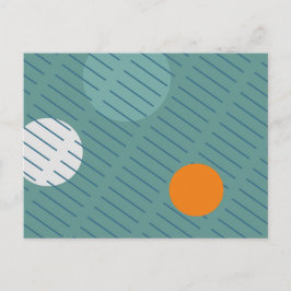 Floating Circles 1 Postkarte