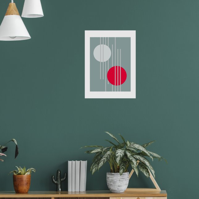 Floating Circles 3 Poster (Wohnzimmer 1)