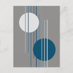 Floating Circles 3 Postkarte