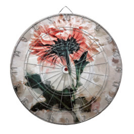 Floating Dahlia Dreamy Dart Board Dartscheibe