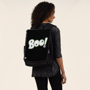 Floating Ghost BOO Buchstaben mit Bloodshot Auge Rucksack