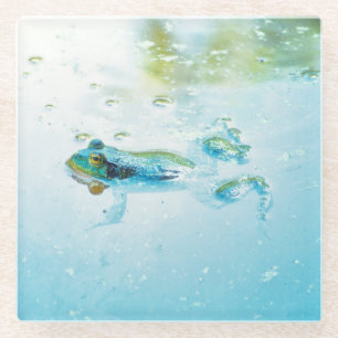 Floating Glasuntersetzer