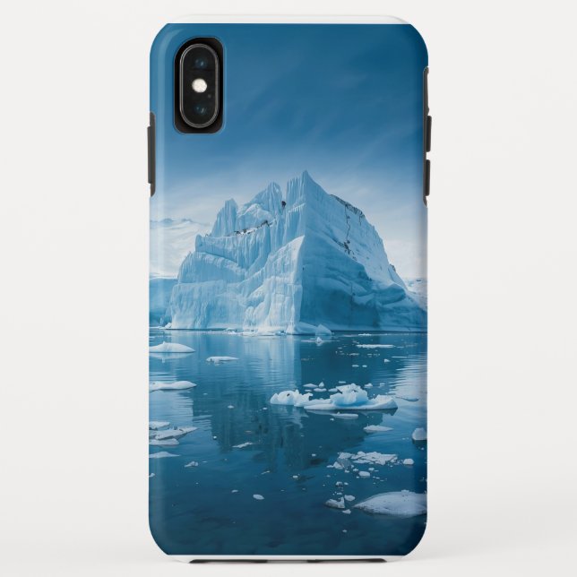 Floating Iceberg - Rugged iPhone Cover (Rückseite)