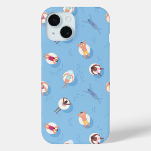 Floating in der Lazy River Pattern Case-Mate iPhone Hülle
