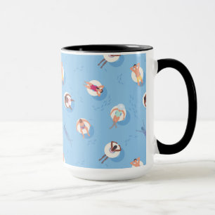 Floating in der Lazy River Pattern Tasse