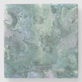 Floating in der Midnight Sky Stone Untersetzer