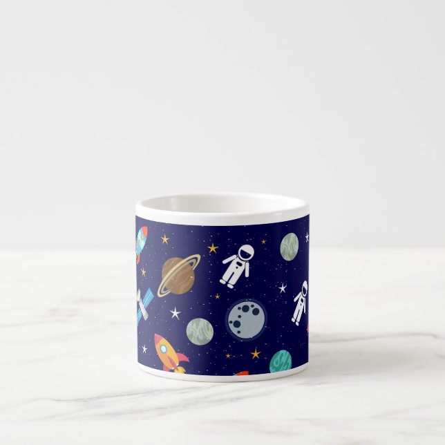 Floating in Space Kid-Size-Tasse Espressotasse (Vorderseite)
