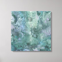 Floating in the Midnight Sky Leinwand Wrap