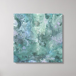 Floating in the Midnight Sky Leinwand Wrap
