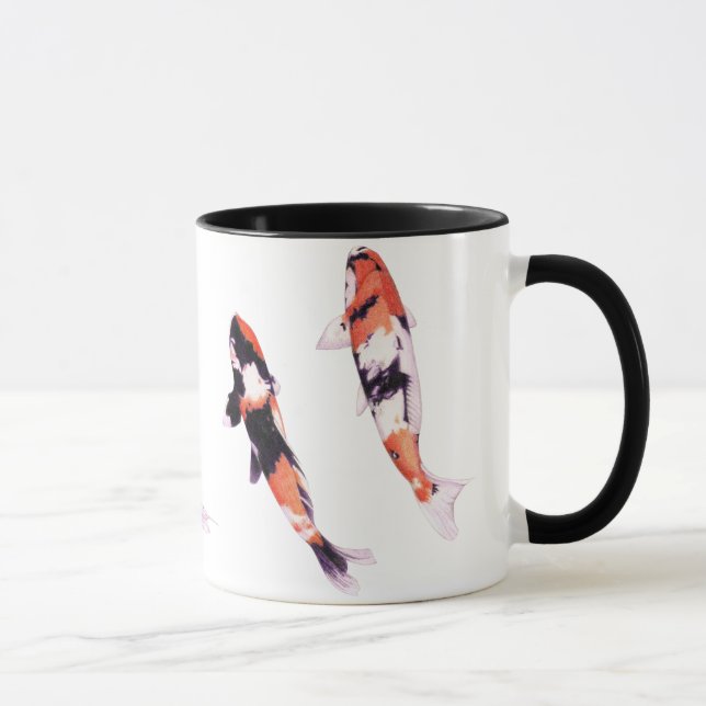 Floating-Koi-Tasse Tasse (Rechts)