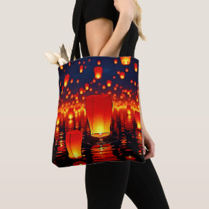 Floating Lanterns of Hope Design Tasche