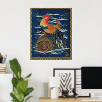 Floating Life: Rooster and Hen at Sea