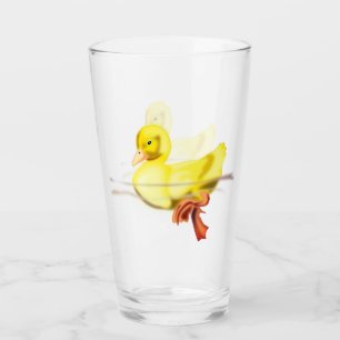 Floating Little Duck Glass - Anpassbar Glas