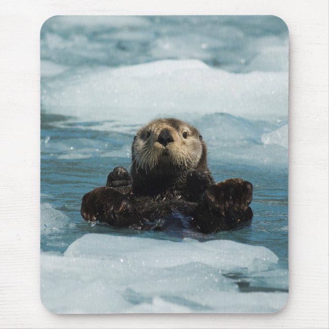 Floating Otter Mousepad (Vorne)