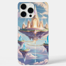 Floating Temple Phone Case - Pastel Crystal City