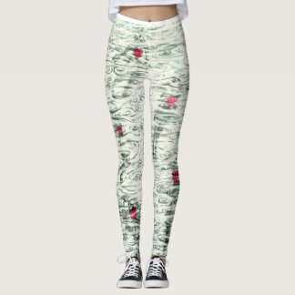 Floatingheart Leggings entworfen vom Künstler