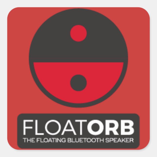 FloatOrb Stickers (Vorderseite)