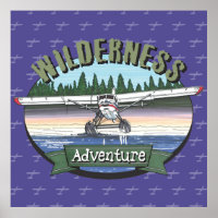 Floatplane Luftfahrt-Wildnis