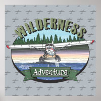 Floatplane Luftfahrt-Wildnis