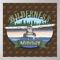 Floatplane Luftfahrt-Wildnis