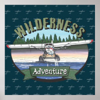 Floatplane Luftfahrt-Wildnis