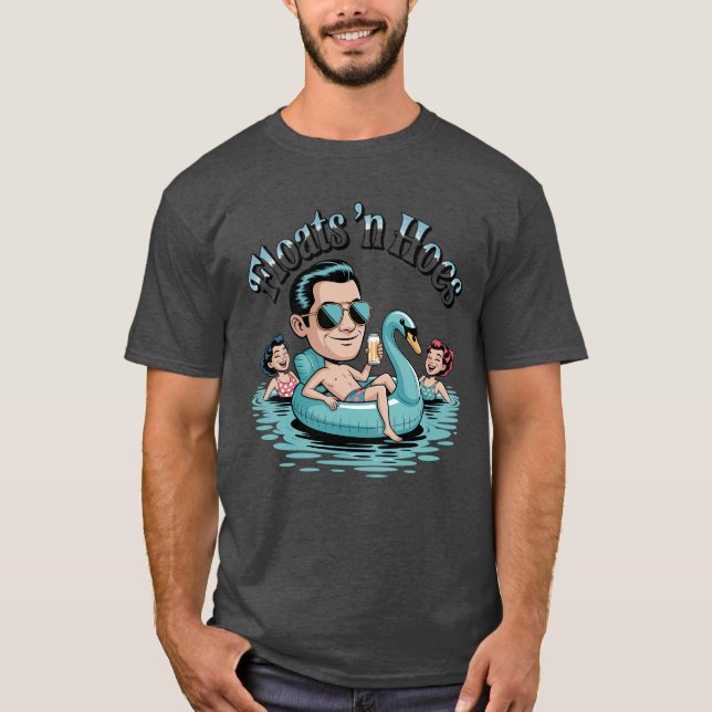Floats 'n Hoes T-Shirt (Vorderseite)