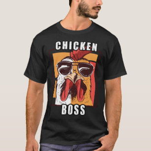 Flock Boss Herde Boss Huhn Liebe Roosters T-Shirt
