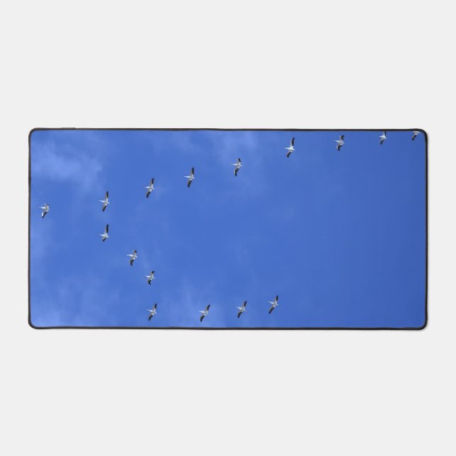 Flock of birds schreibtischunterlage (Vorderseite)