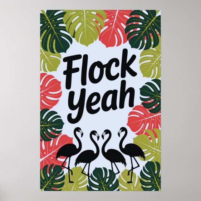 Flock Yeah! Poster (Vorne)