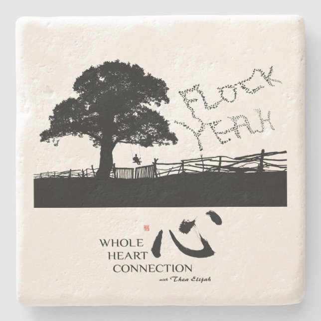 Flock Yeah Untersetzer (Vorderseite)