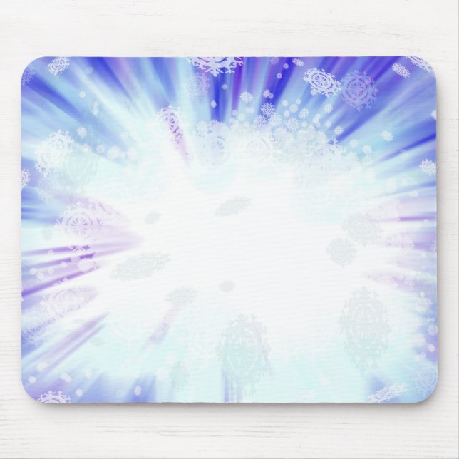 Flocken-Explosion Mousepad (Vorne)