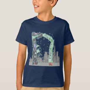 Flockige Express® ultra Wurm Gzilla T-Shirt