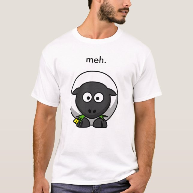 Flockige Schafe T-Shirt (Vorderseite)