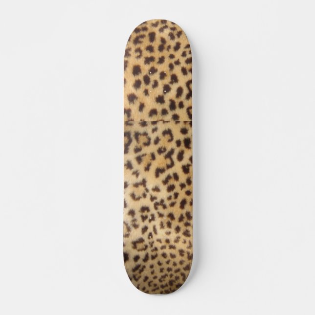 Flockiges Gepard-Skateboard Skateboard (Vorne)