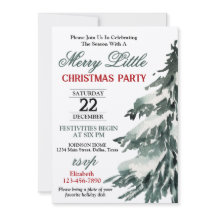 Flocking Christmas Tree Party