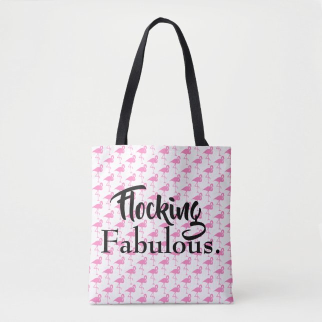Flocking Fabulous Tasche (Vorderseite)